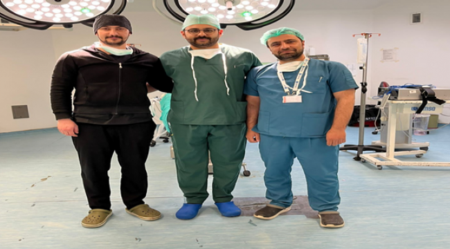 Depremden etkilenen hastalar büyük bir özveri ile tedavi ediliyor