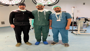 Depremden etkilenen hastalar büyük bir özveri ile tedavi ediliyor