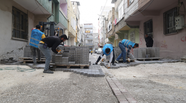 Eyyübiye'de Doğalgaz Ulaştırılan Mahalleler Yenileniyor