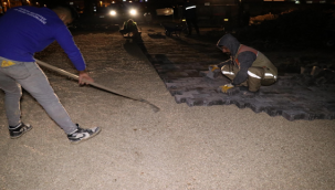Haliliye Belediyesinden Üst Yapıda Gece Mesaisi