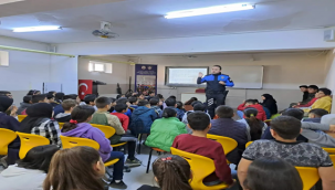 Öğrencilere polislik mesleği anlatıldı