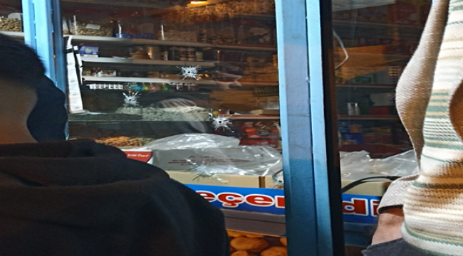 Şanlıurfa'da markete silahlı saldırı