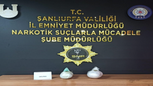 Şanlıurfa'da otobüste uyuşturucu ele geçirildi