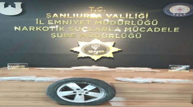 Şanlıurfa'da otomobil lastiğinden bakın ne çıktı!
