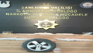 Şanlıurfa'da otomobil lastiğinden bakın ne çıktı!