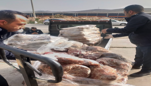 Şanlıurfa'da tonlarca tarihi geçmiş tavuk ve ciğer imha edildi