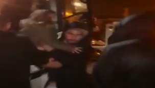 Sular Altında Mahsur Kalan Aileyi Belediye Ekipleri Kurtardı