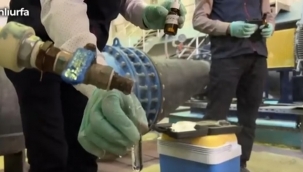 Urfa'da şebeke suyu sel sonrası düzenli analiz ediliyor