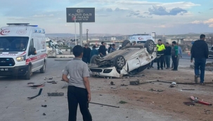Urfa"da trafik kazası, 5 yaralı