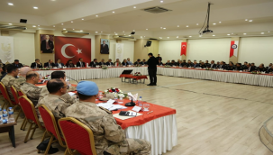 Vali Ayhan Başkanlığında seçim güvenlik toplantısı yapıldı