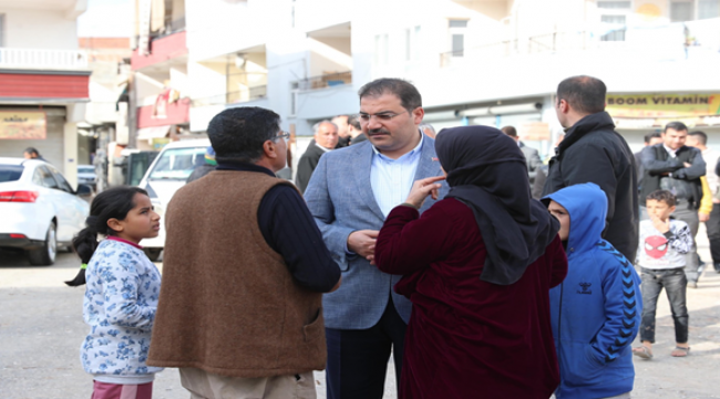 Vali Ayhan Ve Başkan Canpolat, Karşıyaka'da İncelemelerde Bulundu