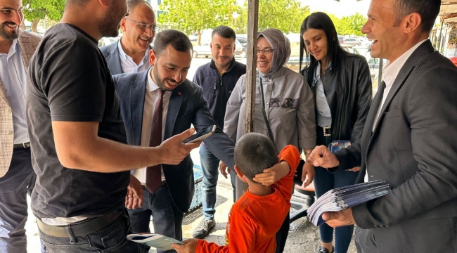 AK Aday Toru, sahada çalışmalarını yürütüyor