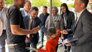 AK Aday Toru, sahada çalışmalarını yürütüyor