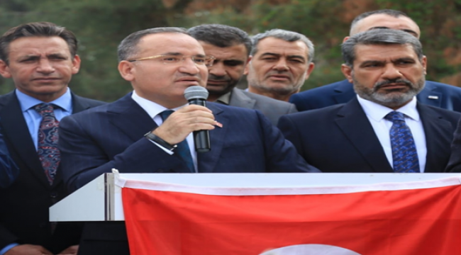 Bakan Bozdağ," sulamadaki enerjinin %50'sini devlet ödeyecek"