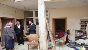 Başkan Beyazgül Selden Etkilenen Vatandaşları Bir An Yalnız Bırakmadı