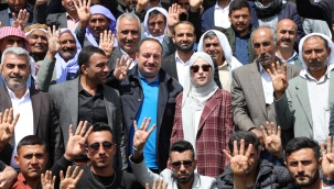 BAŞKAN EKİNCİ VE MİLLETVEKİLİ ADAYI YAZMACI: BİRLİKTE BAŞARACAĞIZ