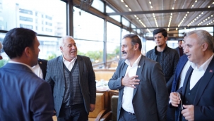 Emin Yetim Merkez Mahalle muhtarları ile bir araya geldi