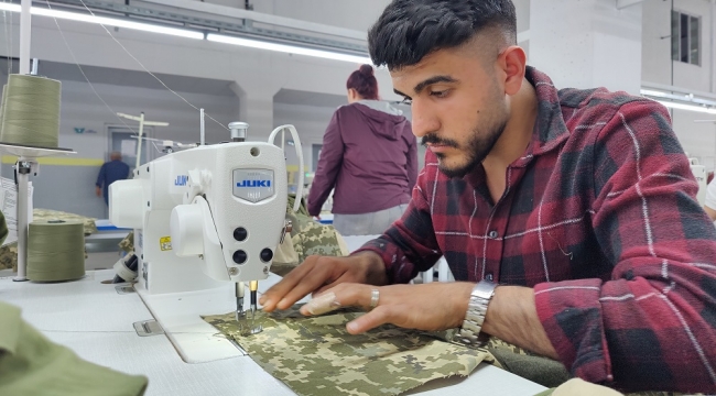 Eyyübiye Belediyesi'nin Fabrika Binasında Üretim Başladı