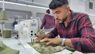 Eyyübiye Belediyesi'nin Fabrika Binasında Üretim Başladı