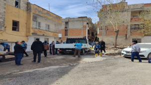 Eyyübiye'de Sel Basan Sokaklar Boyanıyor