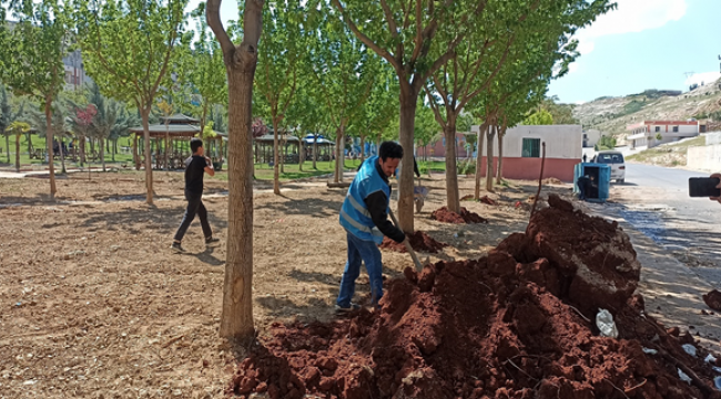 Eyyübiye'de Selden Etkilenen 24 Park Yenileniyor