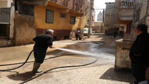 Eyyübiye'de Selden Etkilenen Evler Onarılıyor