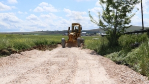 Haliliye Belediyesinden kırsala yol çalışması 