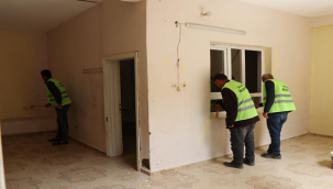 Haliliye Belediyesinden Selden Etkilenen Evlerde Boyama Çalışması