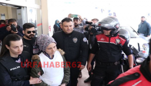 Haliliye'de kayınbiraderini silahla öldürün kadın Adliye'ye sevk edildi