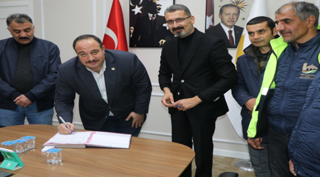 İşçi Dostu Başkan Ekinci'den Bayram Öncesi Çalışanlarına Müjde   