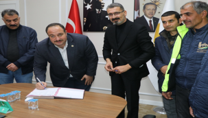 İşçi Dostu Başkan Ekinci'den Bayram Öncesi Çalışanlarına Müjde   