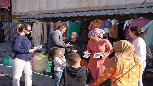 İyi Parti Adayı Yetim, Direkli esnafının sorunlarını dinledi