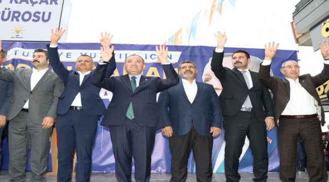 Mahmut Kaçar'ın Seçim Bürosu Açılışı Yoğun Katılımla Gerçekleşti
