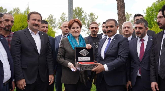 Meral Akşener. Urfa'da tarımsal sulamaya dikkat çekti 
