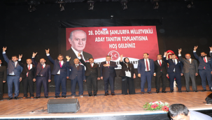 MHP Şanlıurfa Milletvekili adaylarını tanıttı