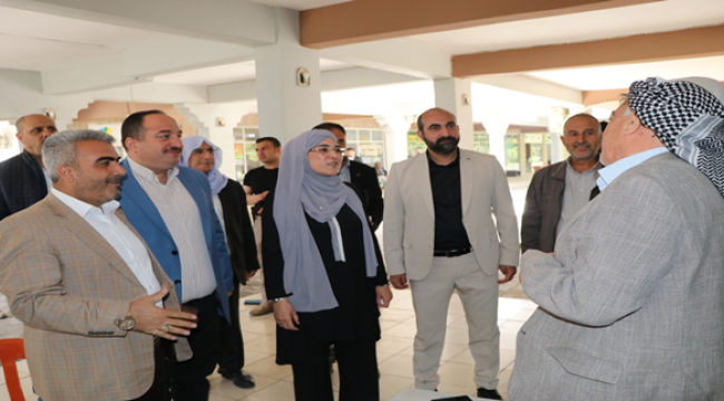 Milletvekili Adayı Yazmacı ve Başkan Ekinci Esnafı Dinledi 