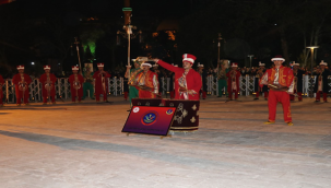 Şanlı Kurtuluş Programında Jandarma Mehter ve Merasim Gösterisi 
