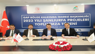 Şanlıurfa'da 400 kişilik istihdam için imzalar atıldı!