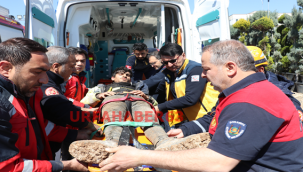 Şanlıurfa'da göçük altında kalan 4 işçi kurtarıldı