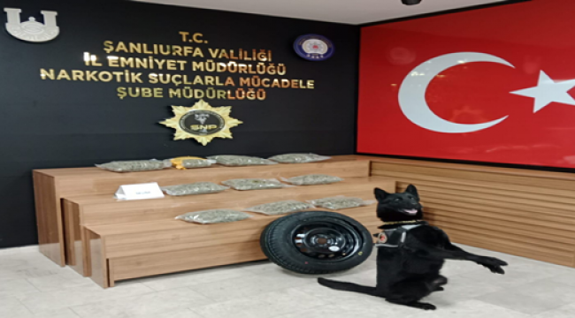 Şanlıurfa'da uyuşturucu operasyon, 2 gözaltı