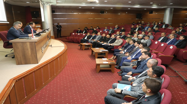 Şanlıurfa İl Koordinasyon Kurulu toplantısı yapıldı