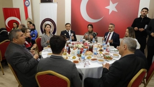 Şanlıurfa polisi, şehit aileleri ve gazilerle iftar yemeğinde bir araya geldi