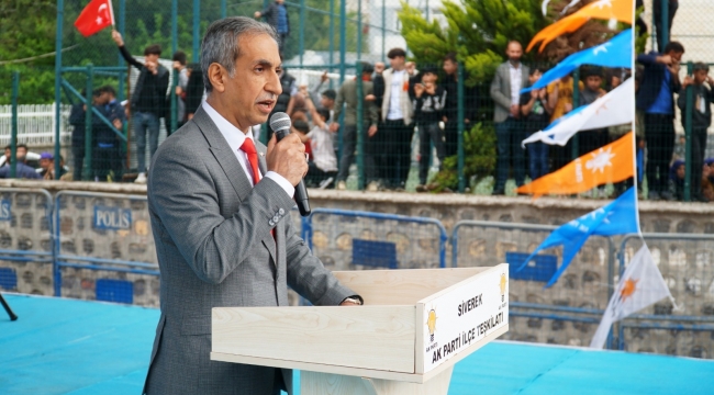 Siverek'te binlerce kişi tek yürek oldu