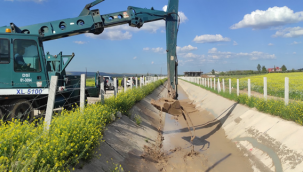 Sulama öncesi temizlik çalışması başladı!