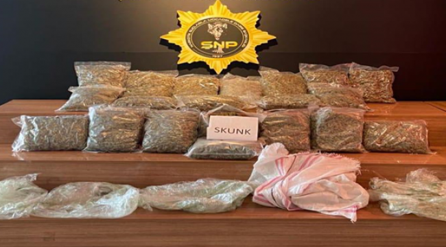 Urfa'da 15 kilo skunk ele geçirildi