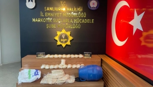 Urfa'da uyuşturucu operasyonu: