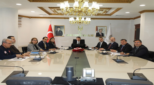 Vali Ayhan'a hasar tespit brifingi verildi