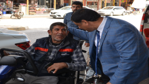 Başkan Aslan, destek turunda