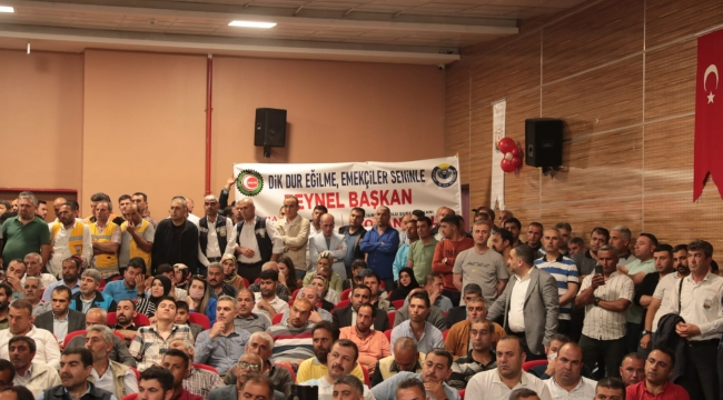 Başkan Beyazgül Biz büyük bir aileyiz 