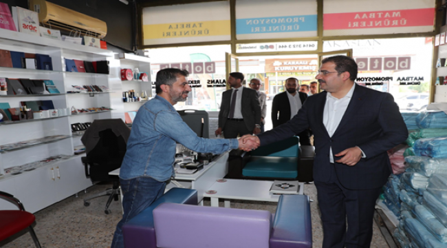 Başkan Canpolat, Esnaf ve Vatandaşlarla İç İçe 
